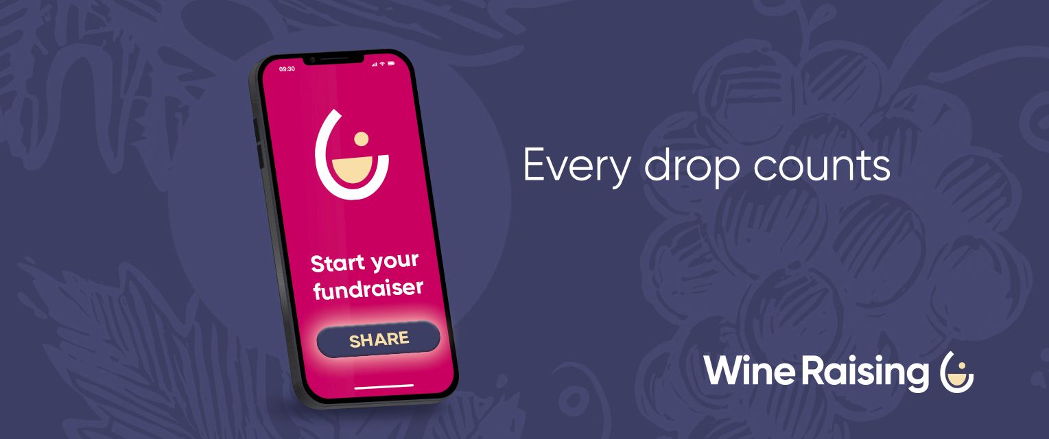 Wine Raising Banner